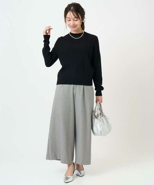 Maison de CINQ / メゾン ドゥ サンク ニット・セーター | 【小さいサイズ】ミニケーブル編みニット/洗える | 詳細29