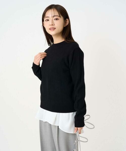 Maison de CINQ / メゾン ドゥ サンク ニット・セーター | 【小さいサイズ】ミニケーブル編みニット/洗える | 詳細4