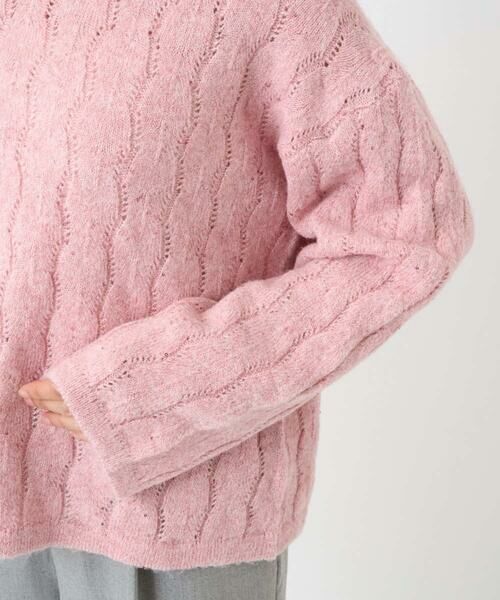 Maison de CINQ / メゾン ドゥ サンク ニット・セーター | 【小さいサイズ】スパンコールラメ入りニット/洗える | 詳細13