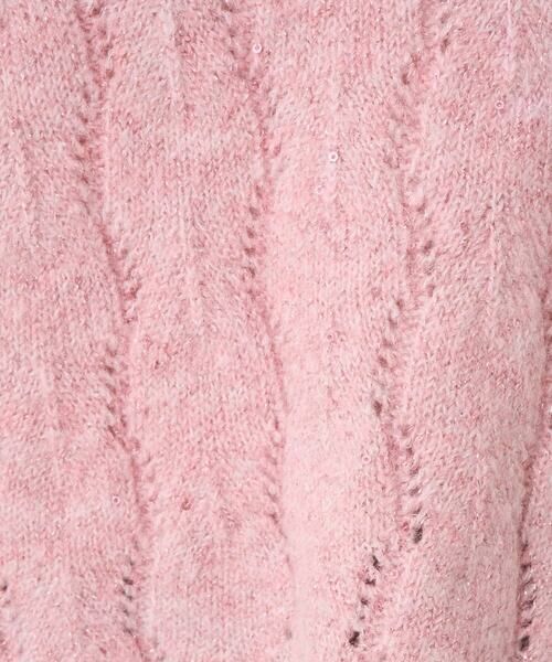 Maison de CINQ / メゾン ドゥ サンク ニット・セーター | 【小さいサイズ】スパンコールラメ入りニット/洗える | 詳細15