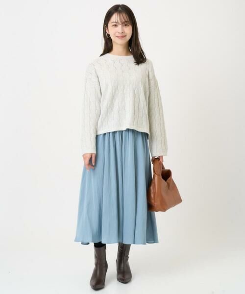 Maison de CINQ / メゾン ドゥ サンク ニット・セーター | 【小さいサイズ】スパンコールラメ入りニット/洗える | 詳細18