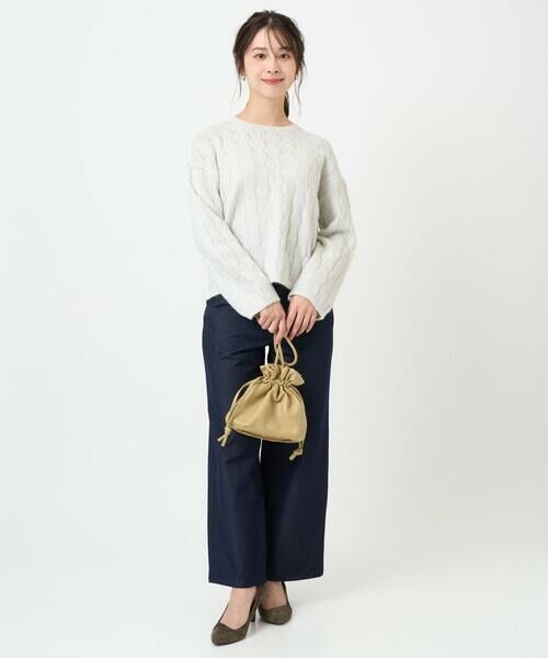 Maison de CINQ / メゾン ドゥ サンク ニット・セーター | 【小さいサイズ】スパンコールラメ入りニット/洗える | 詳細20