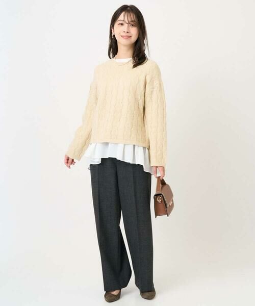 Maison de CINQ / メゾン ドゥ サンク ニット・セーター | 【小さいサイズ】スパンコールラメ入りニット/洗える | 詳細24