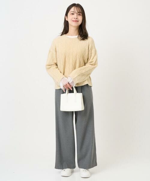 Maison de CINQ / メゾン ドゥ サンク ニット・セーター | 【小さいサイズ】スパンコールラメ入りニット/洗える | 詳細26