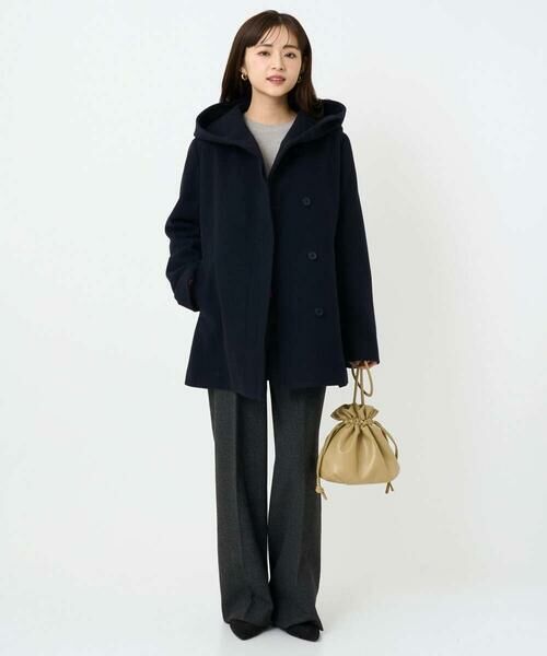 Maison de CINQ / メゾン ドゥ サンク ニット・セーター | 【小さいサイズ】配色ライン片畦編みニット/洗える | 詳細28