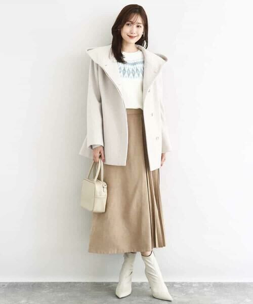 Maison de CINQ / メゾン ドゥ サンク ニット・セーター | 【小さいサイズ】ノルディック柄ニット/洗える | 詳細15