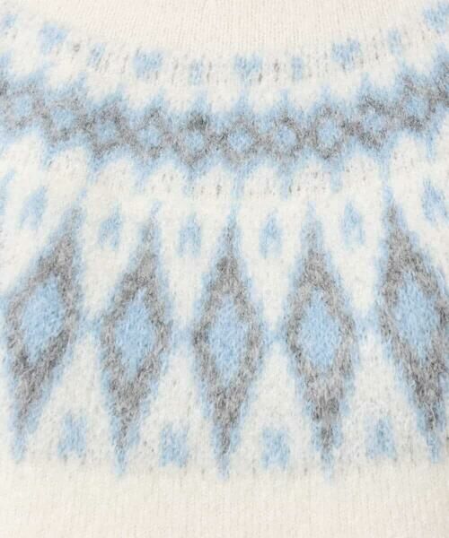 Maison de CINQ / メゾン ドゥ サンク ニット・セーター | 【小さいサイズ】ノルディック柄ニット/洗える | 詳細24