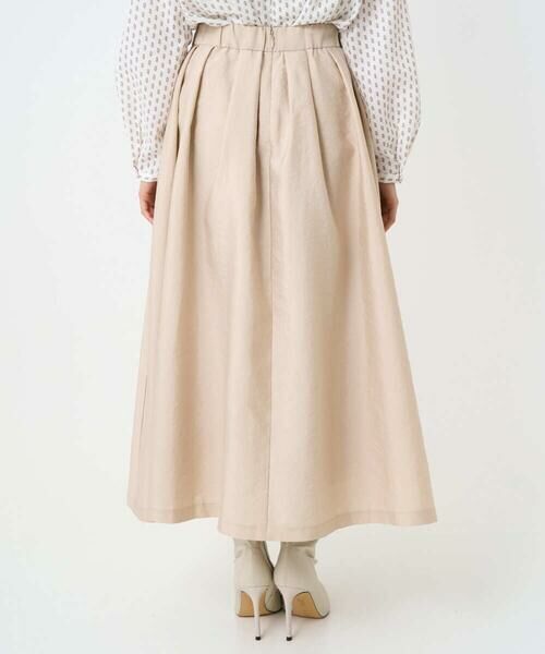 Maison de CINQ / メゾン ドゥ サンク ロング・マキシ丈スカート | 【小さいサイズ】ヴィンテージ加工タックギャザースカート/洗える | 詳細19