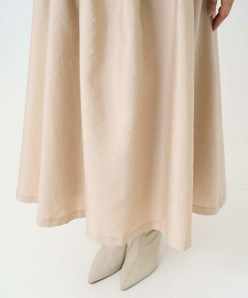 Maison de CINQ / メゾン ドゥ サンク ロング・マキシ丈スカート | 【小さいサイズ】ヴィンテージ加工タックギャザースカート/洗える | 詳細23
