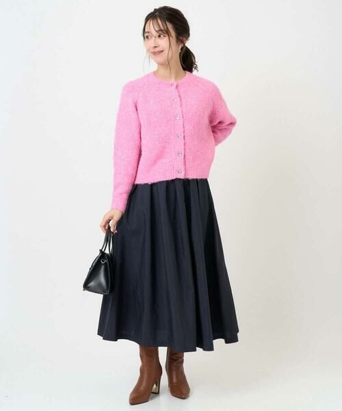 Maison de CINQ / メゾン ドゥ サンク ロング・マキシ丈スカート | 【小さいサイズ】ヴィンテージ加工タックギャザースカート/洗える | 詳細26