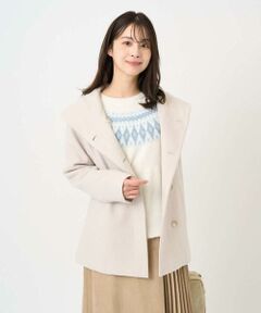 Maison de CINQ / メゾン ドゥ サンク その他アウター | 【小さいサイズ】エアリアルウール ミドル丈フーデットコート