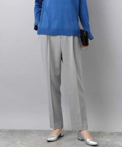 Maison de CINQ / メゾン ドゥ サンク チノ・ワークパンツ | 【小さいサイズ】ツイード調両面起毛テーパードパンツ/洗える