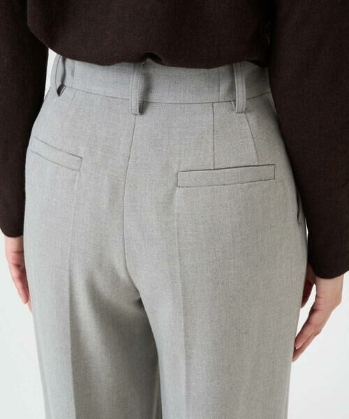 Maison de CINQ / メゾン ドゥ サンク チノ・ワークパンツ | 【小さいサイズ】ツイード調両面起毛ワイドパンツ/洗える | 詳細8