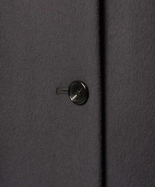 Maison de CINQ / メゾン ドゥ サンク その他アウター | 【小さいサイズ】SUPER100sウール フーデットミドルコート | 詳細21
