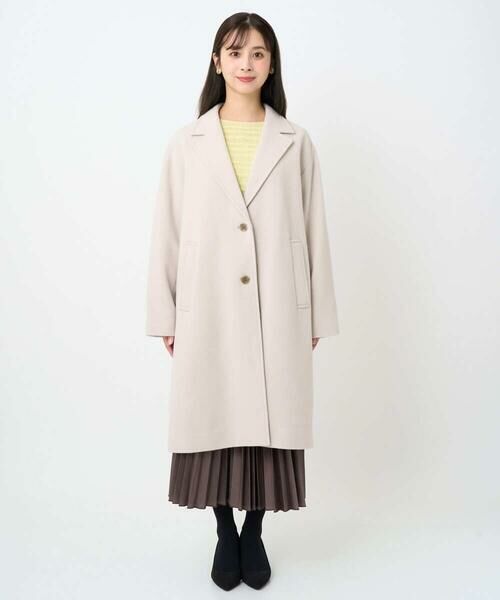 Maison de CINQ / メゾン ドゥ サンク その他アウター | 【小さいサイズ】エアリアルウール チェスターコート | 詳細10