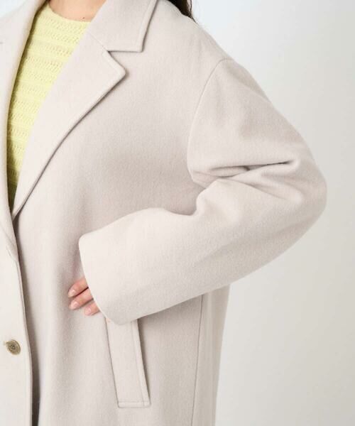 Maison de CINQ / メゾン ドゥ サンク その他アウター | 【小さいサイズ】エアリアルウール チェスターコート | 詳細14