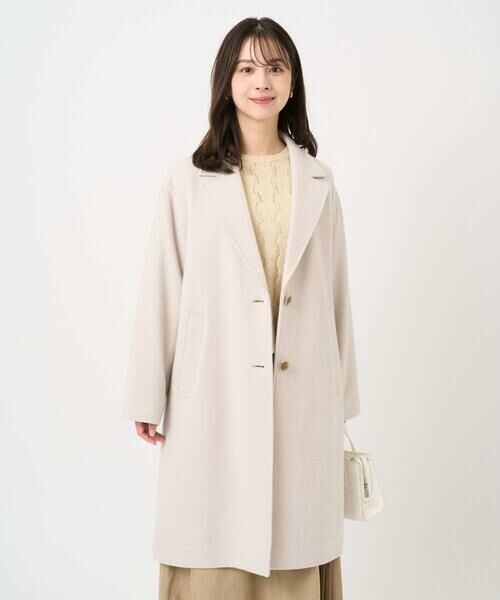 Maison de CINQ / メゾン ドゥ サンク その他アウター | 【小さいサイズ】エアリアルウール チェスターコート | 詳細6