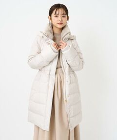 Maison de CINQ / メゾン ドゥ サンク ダウンジャケット・ベスト | 【小さいサイズ】ベーシックタフタ ロングダウンコート/撥水加工