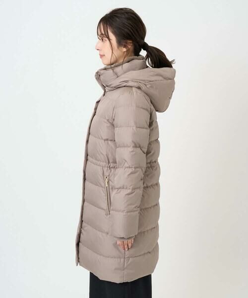 Maison de CINQ / メゾン ドゥ サンク ダウンジャケット・ベスト | 【小さいサイズ】ベーシックタフタ ロングダウンコート/撥水加工 | 詳細12