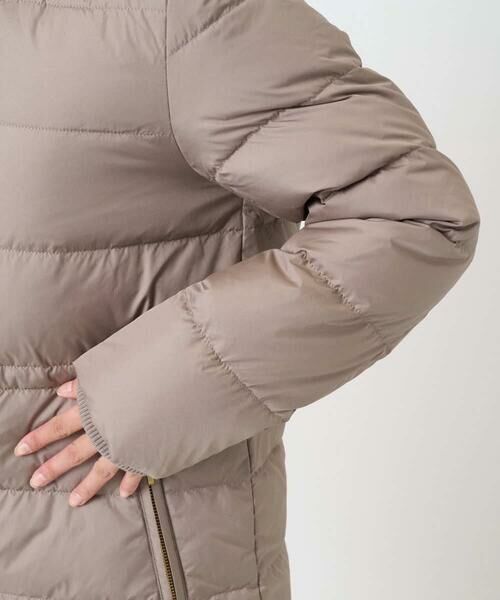 Maison de CINQ / メゾン ドゥ サンク ダウンジャケット・ベスト | 【小さいサイズ】ベーシックタフタ ロングダウンコート/撥水加工 | 詳細15