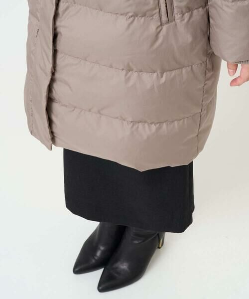 Maison de CINQ / メゾン ドゥ サンク ダウンジャケット・ベスト | 【小さいサイズ】ベーシックタフタ ロングダウンコート/撥水加工 | 詳細17