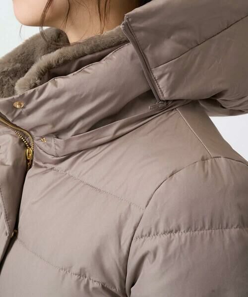 Maison de CINQ / メゾン ドゥ サンク ダウンジャケット・ベスト | 【小さいサイズ】ベーシックタフタ ロングダウンコート/撥水加工 | 詳細18