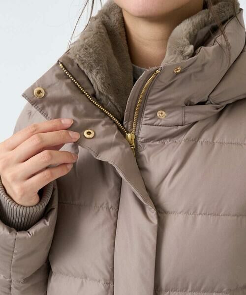Maison de CINQ / メゾン ドゥ サンク ダウンジャケット・ベスト | 【小さいサイズ】ベーシックタフタ ロングダウンコート/撥水加工 | 詳細19