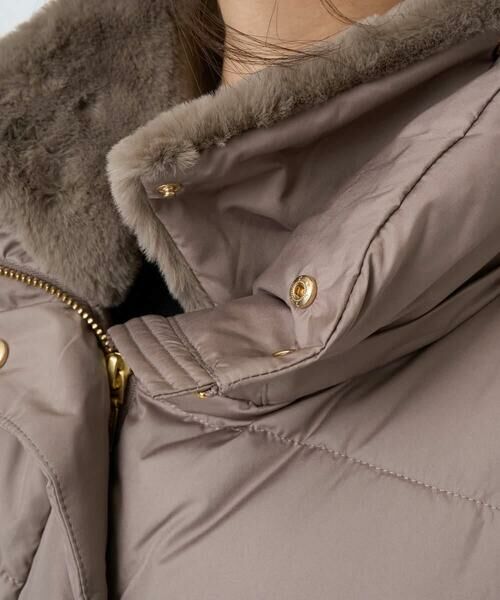 Maison de CINQ / メゾン ドゥ サンク ダウンジャケット・ベスト | 【小さいサイズ】ベーシックタフタ ロングダウンコート/撥水加工 | 詳細20