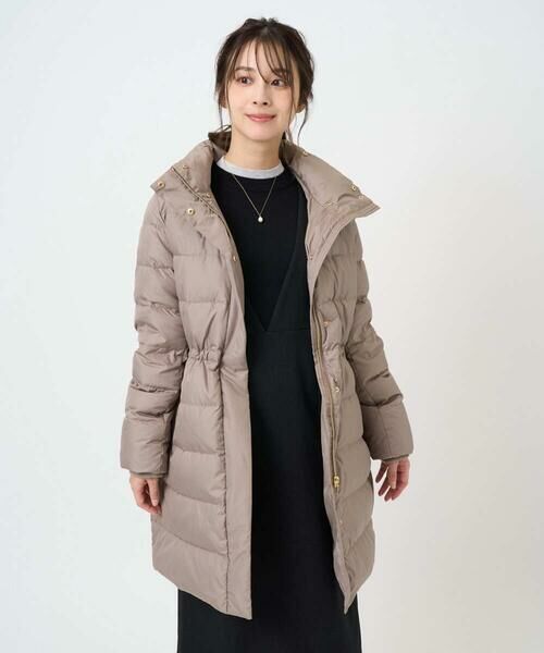 Maison de CINQ / メゾン ドゥ サンク ダウンジャケット・ベスト | 【小さいサイズ】ベーシックタフタ ロングダウンコート/撥水加工 | 詳細21