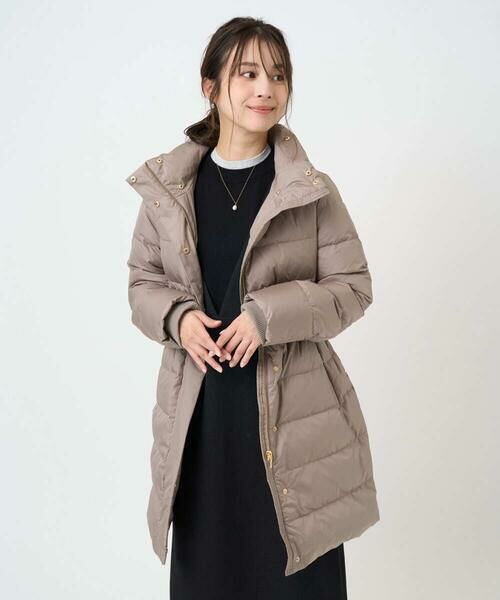 Maison de CINQ / メゾン ドゥ サンク ダウンジャケット・ベスト | 【小さいサイズ】ベーシックタフタ ロングダウンコート/撥水加工 | 詳細22