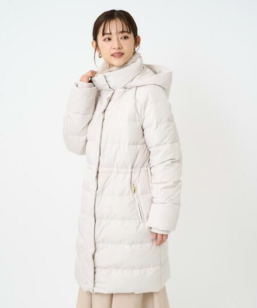 Maison de CINQ / メゾン ドゥ サンク ダウンジャケット・ベスト | 【小さいサイズ】ベーシックタフタ ロングダウンコート/撥水加工 | 詳細6