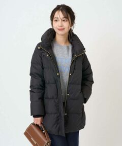 Maison de CINQ / メゾン ドゥ サンク ダウンジャケット・ベスト | 【小さいサイズ】ベーシックタフタ ミドルダウンコート/撥水加工