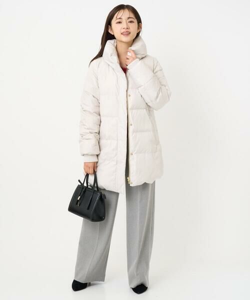 Maison de CINQ / メゾン ドゥ サンク ダウンジャケット・ベスト | 【小さいサイズ】ベーシックタフタ ミドルダウンコート/撥水加工 | 詳細27