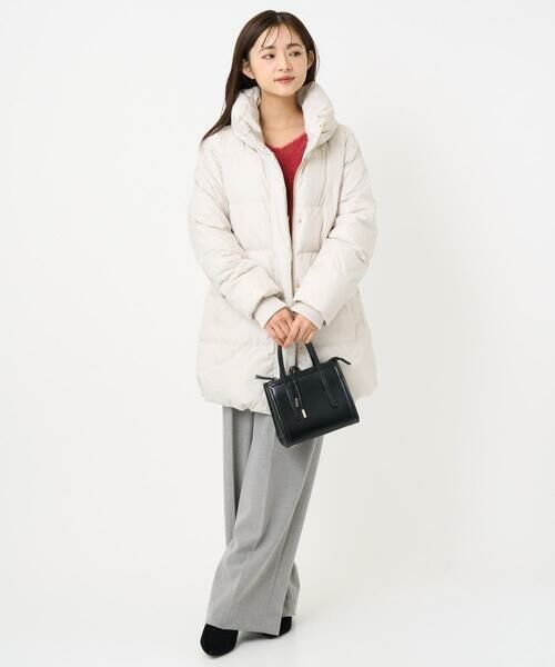 Maison de CINQ / メゾン ドゥ サンク ダウンジャケット・ベスト | 【小さいサイズ】ベーシックタフタ ミドルダウンコート/撥水加工 | 詳細29