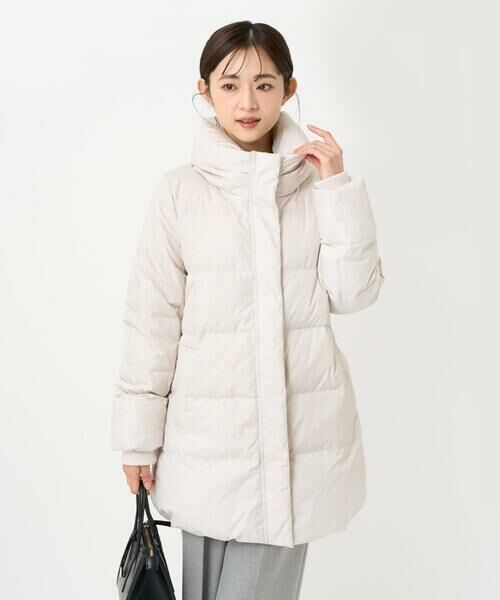 Maison de CINQ / メゾン ドゥ サンク ダウンジャケット・ベスト | 【小さいサイズ】ベーシックタフタ ミドルダウンコート/撥水加工 | 詳細6