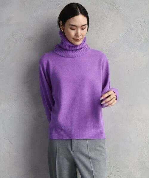Maison de CINQ / メゾン ドゥ サンク ニット・セーター | [小さいサイズ][定番人気]ハイネックニット | 詳細13