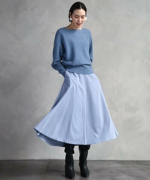 Maison de CINQ / メゾン ドゥ サンク ニット・セーター | [小さいサイズ][定番人気]ホールガーメント(R)ドルマンスリーブニット | 詳細20