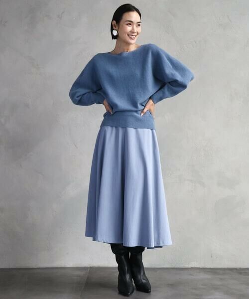 Maison de CINQ / メゾン ドゥ サンク ニット・セーター | [小さいサイズ][定番人気]ホールガーメント(R)ドルマンスリーブニット | 詳細22