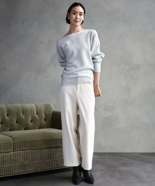 Maison de CINQ / メゾン ドゥ サンク ニット・セーター | [小さいサイズ][定番人気]ホールガーメント(R)ドルマンスリーブニット | 詳細23