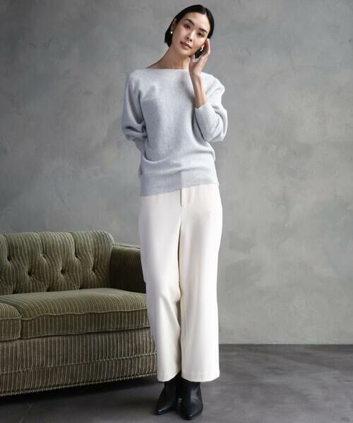 Maison de CINQ / メゾン ドゥ サンク ニット・セーター | [小さいサイズ][定番人気]ホールガーメント(R)ドルマンスリーブニット | 詳細24