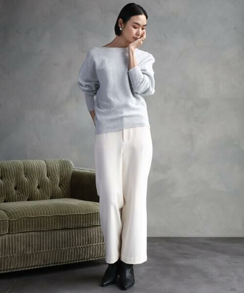 Maison de CINQ / メゾン ドゥ サンク ニット・セーター | [小さいサイズ][定番人気]ホールガーメント(R)ドルマンスリーブニット | 詳細25