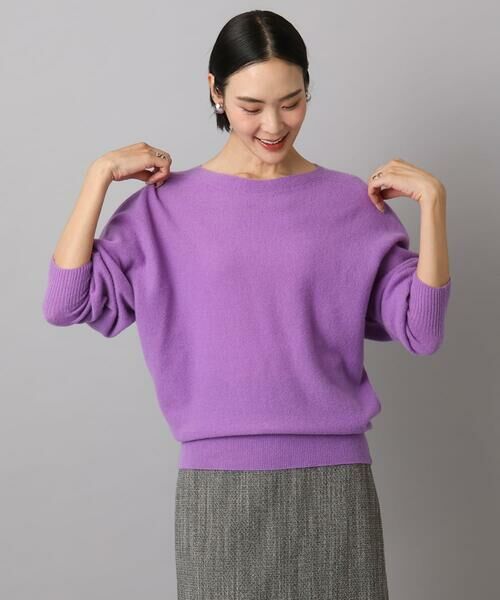 Maison de CINQ / メゾン ドゥ サンク ニット・セーター | [小さいサイズ][定番人気]ホールガーメント(R)ドルマンスリーブニット | 詳細7