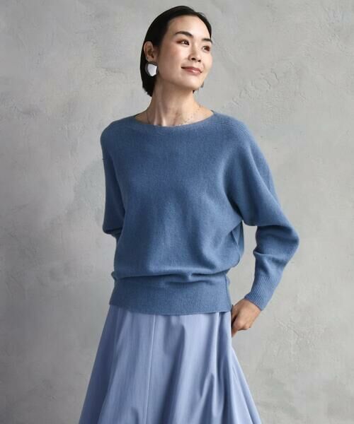 Maison de CINQ / メゾン ドゥ サンク ニット・セーター | [小さいサイズ][定番人気]ホールガーメント(R)ドルマンスリーブニット | 詳細11