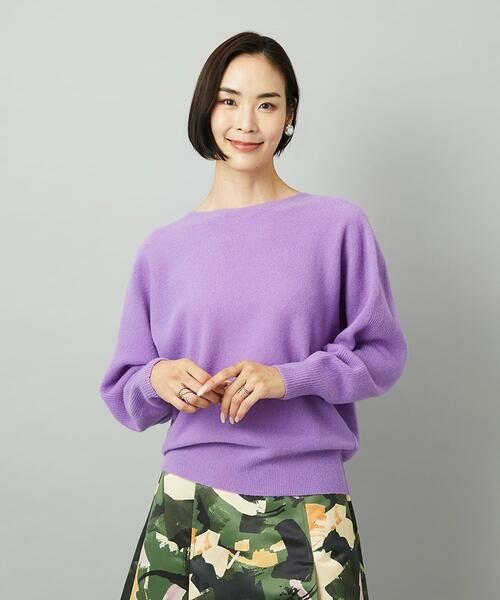 Maison de CINQ / メゾン ドゥ サンク ニット・セーター | [小さいサイズ][定番人気]ホールガーメント(R)ドルマンスリーブニット | 詳細3