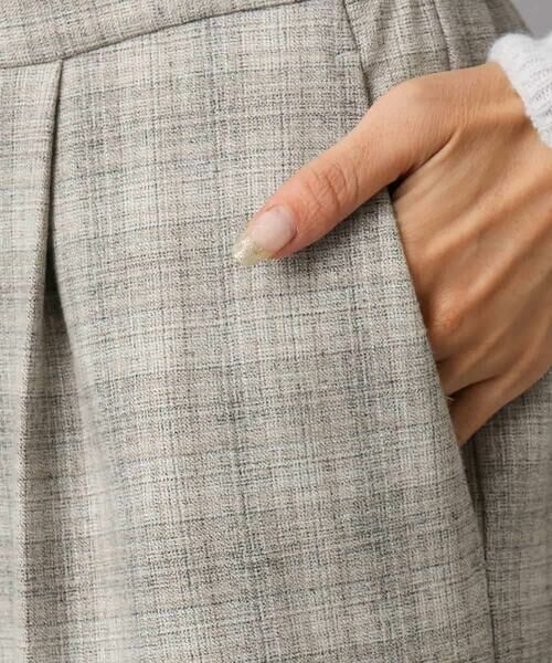 Maison de CINQ / メゾン ドゥ サンク チノ・ワークパンツ | [小さいサイズ]2WAYストレッチチェックワイドパンツ | 詳細13