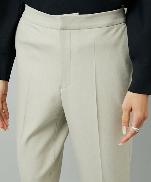 Maison de CINQ / メゾン ドゥ サンク その他パンツ | [小さいサイズ]［定番人気/新色追加］裏起毛ワイドクロップドパンツ(機能素材) | 詳細11