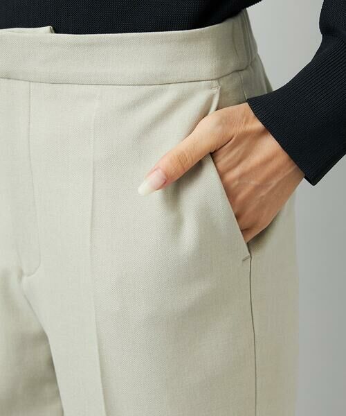 Maison de CINQ / メゾン ドゥ サンク その他パンツ | [小さいサイズ]［定番人気/新色追加］裏起毛ワイドクロップドパンツ(機能素材) | 詳細12