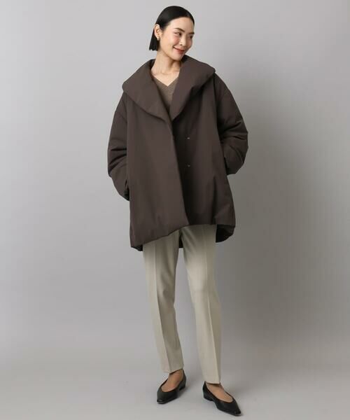 Maison de CINQ / メゾン ドゥ サンク その他パンツ | [小さいサイズ]［定番人気/新色追加］裏起毛ワイドクロップドパンツ(機能素材) | 詳細17