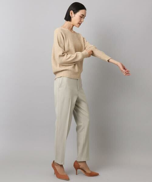 Maison de CINQ / メゾン ドゥ サンク その他パンツ | [小さいサイズ]［定番人気/新色追加］裏起毛ワイドクロップドパンツ(機能素材) | 詳細20