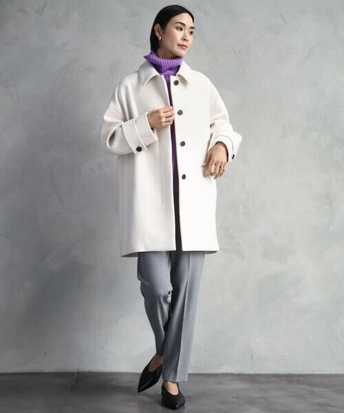 Maison de CINQ / メゾン ドゥ サンク その他パンツ | [小さいサイズ]［定番人気/新色追加］裏起毛ワイドクロップドパンツ(機能素材) | 詳細29